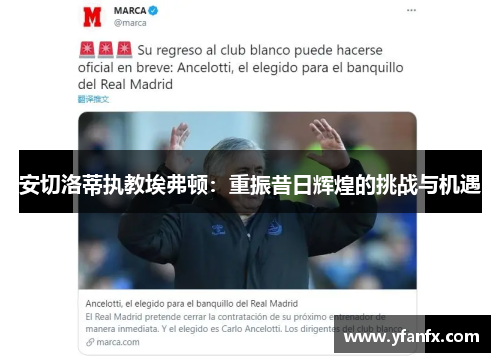 安切洛蒂执教埃弗顿：重振昔日辉煌的挑战与机遇